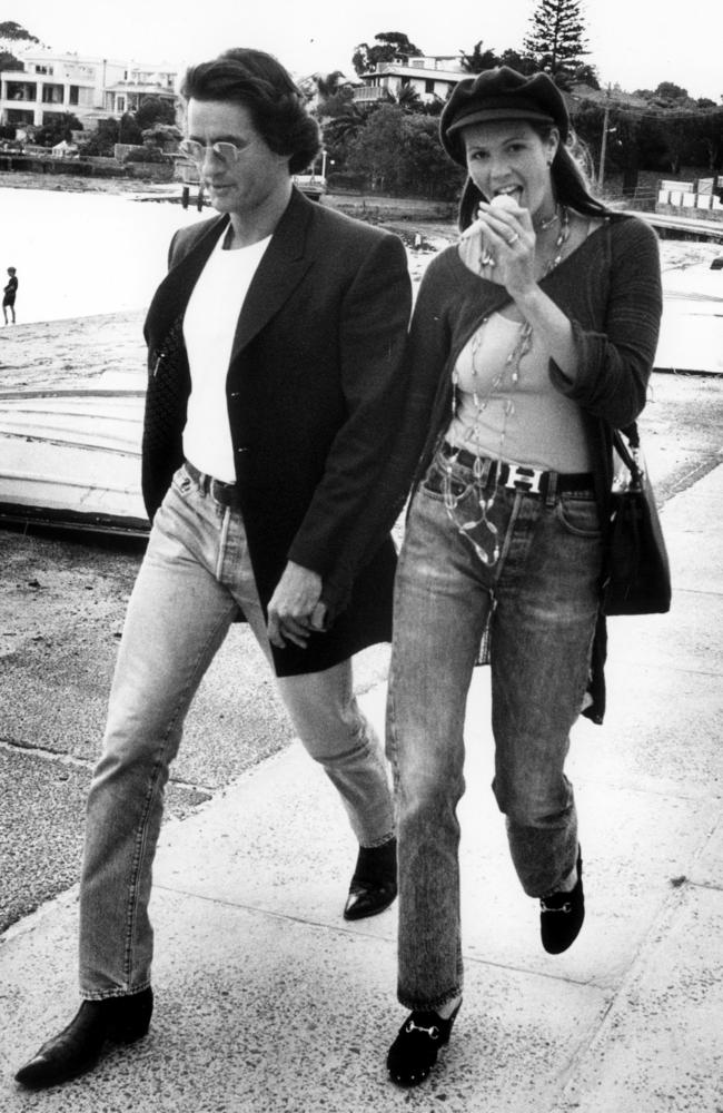In 1993, she got together with Tim Jeffries, whom she dated for three years. She has remained friends with him and attended his wedding model Malin Johansson. Picture: Bob Barker