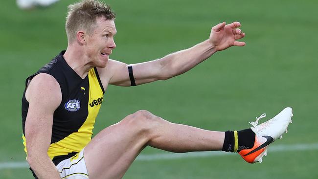 Jack Riewoldt has opened up about hub life. Picture: Michael Klein