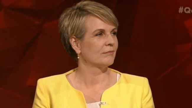 “I think staying quiet would be good idea,” Ms Plibersek said. Picture: ABC