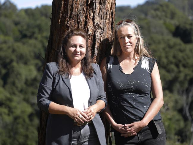 Jane Magnus, from Byron Bay Luxury Weddings, is the founding president of the Byron Events Indusry Association. Rockinghorse Studios owner Taryn McGregor (right) is the secretary of the association.