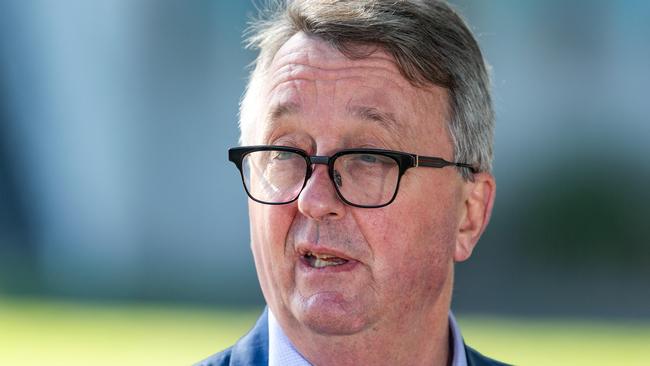 Health Minister Martin Foley has confused us all with the changing Covid rules. Picture: NCA NewsWire / Sarah Matray