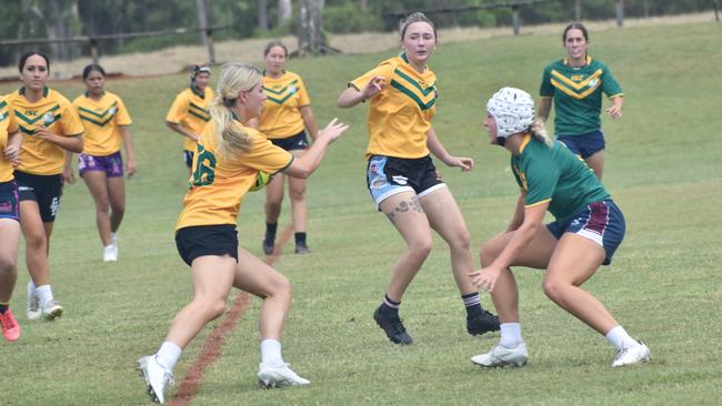 Faces of the CQ Capras under-17 and under-19 girls open trials at St Brendan's College, Yeppoon, on November 16, 2024.