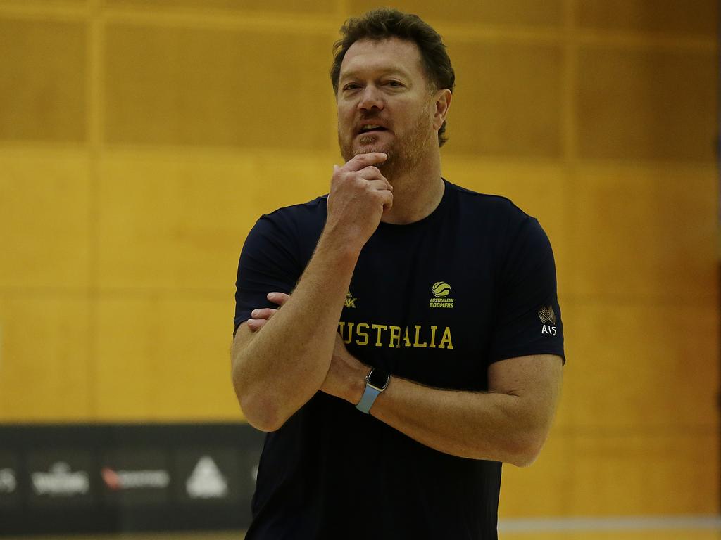 Luc Longley tried to include Ben Simmons in the Boomers team previously. Photo: Will Russell/Getty Images.