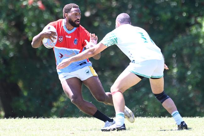 Fiji rugby 7's in Brisbane. Saturday October 6, 2024. Picture, John Gass