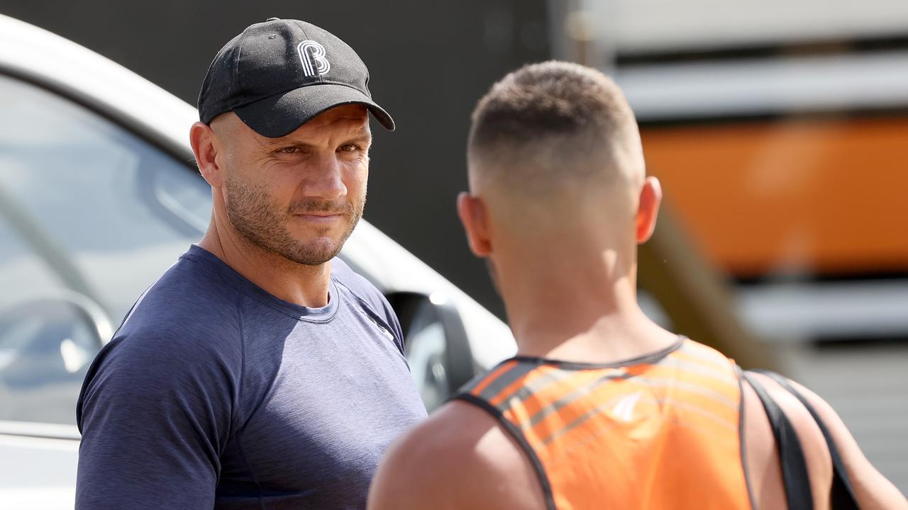 Robbie Farah arrives. Picture: Toby Zerna