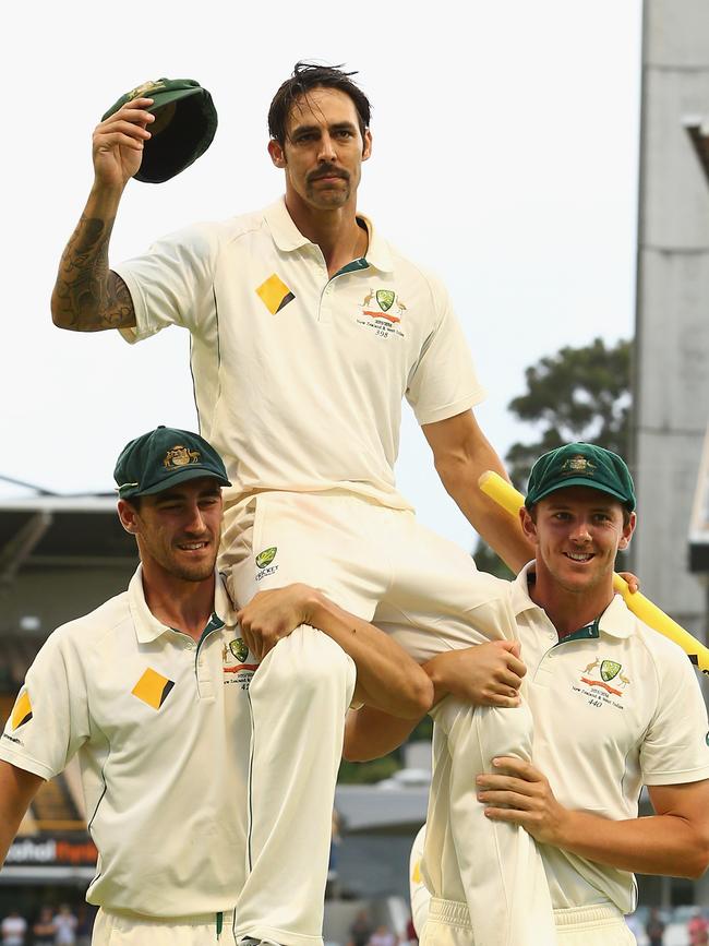 But is Starc on the same level as Mitchell Johnson? Picture: Robert Cianflone/Getty Images