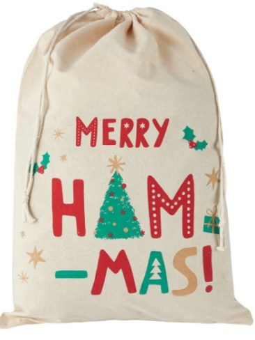 Kmart removes controversial Christmas Ham mas bag from sale