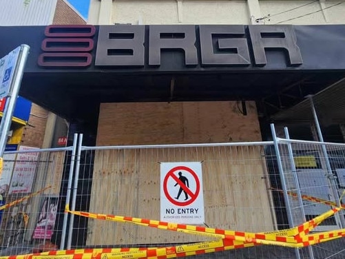 The owners of the BRGR burger outlet in Artarmon have vowed to re-open the popular business after the alleged arson attack. Picture: Facebook/BRGR