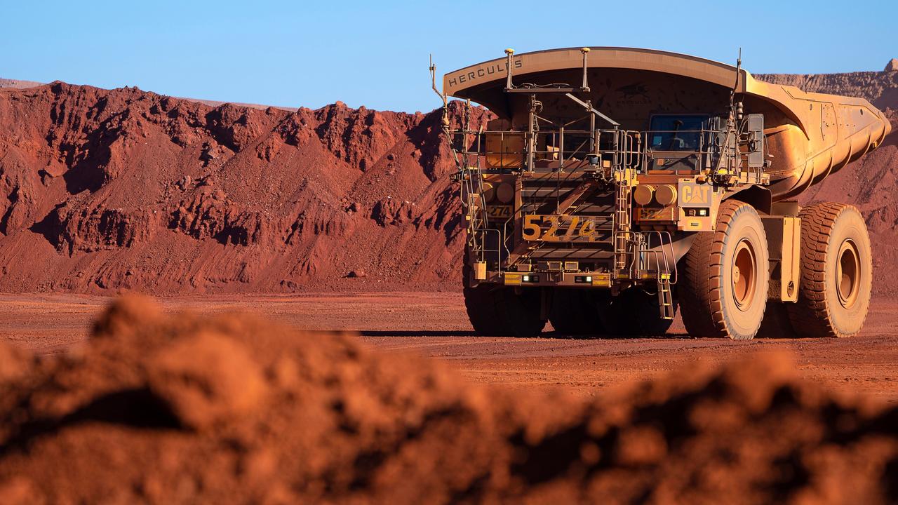 With mining income growing, the report recommends reducing the amount of GST Western Australia gets to keep. Picture – BHP