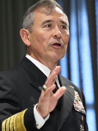 Admiral Harry Harris has been appointed the new US ambassador to Australia. Picture: Lyndon Mechielsen / The Australian