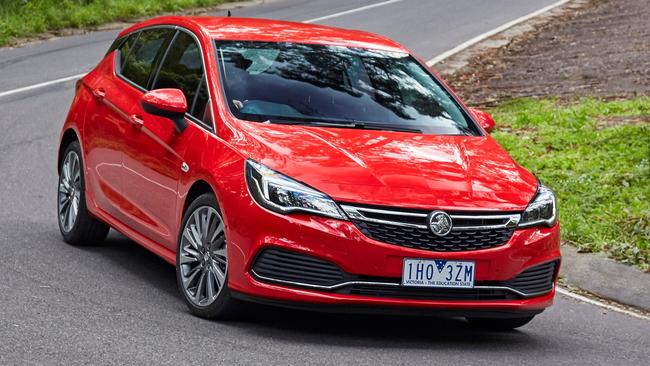 The Holden Astra hatch 2017. Picture: Supplied