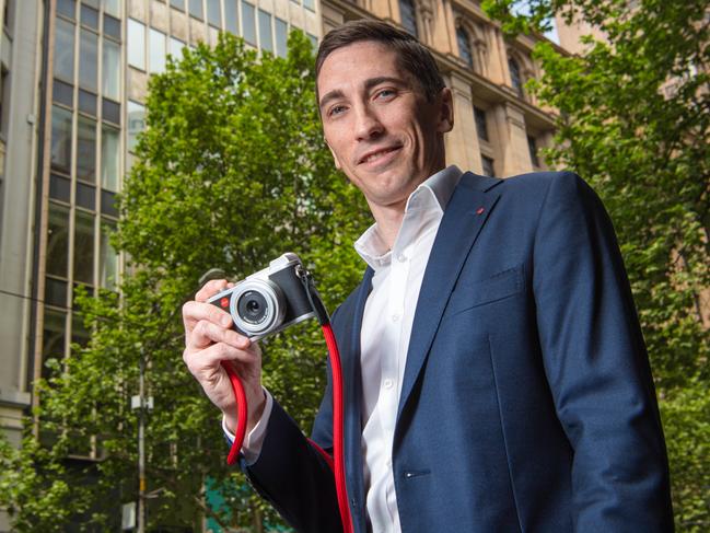 Leica Camera Australia managing director Ryan Williams. Picture: Jason Edwards