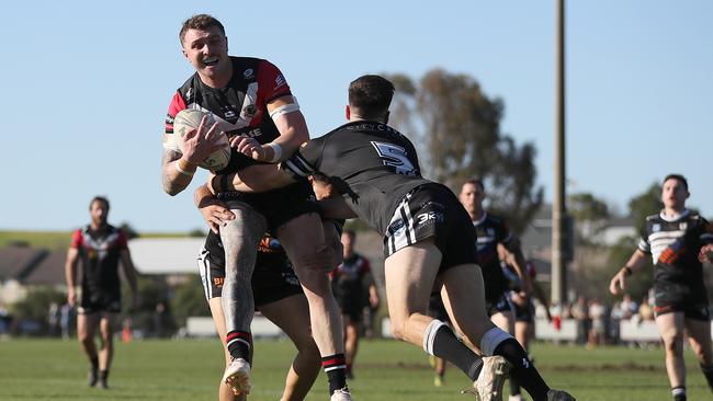 Jake Steadman dependable at the back for Oakdale. Photo by Jeremy Ng/Newscorp