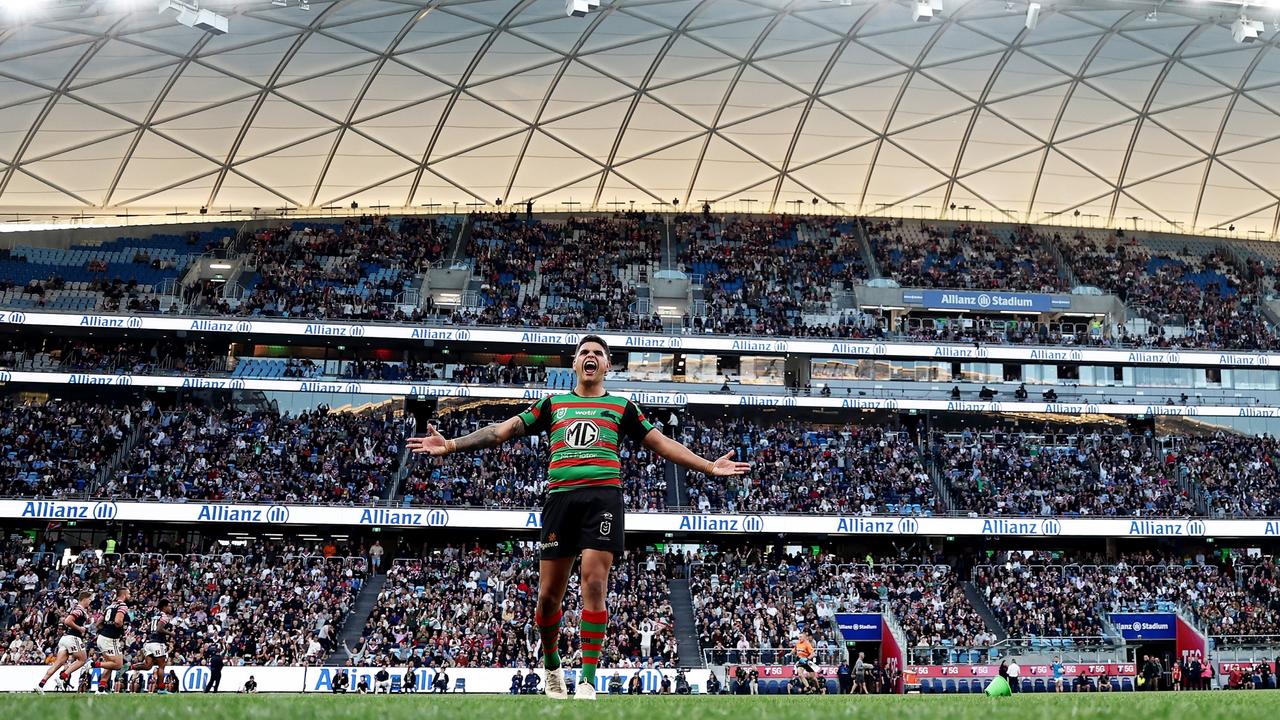 Latrell Mitchell has become the most magnetic player in the game. Picture: Getty Images