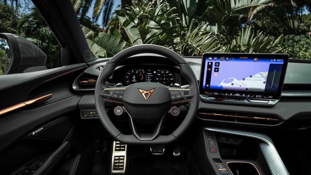 Interior of the 2024 Cupra Terramar. Picture: Supplied