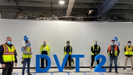 Amazon Australia workers at the new Mulgrave distribution centre. Picture: Supplied