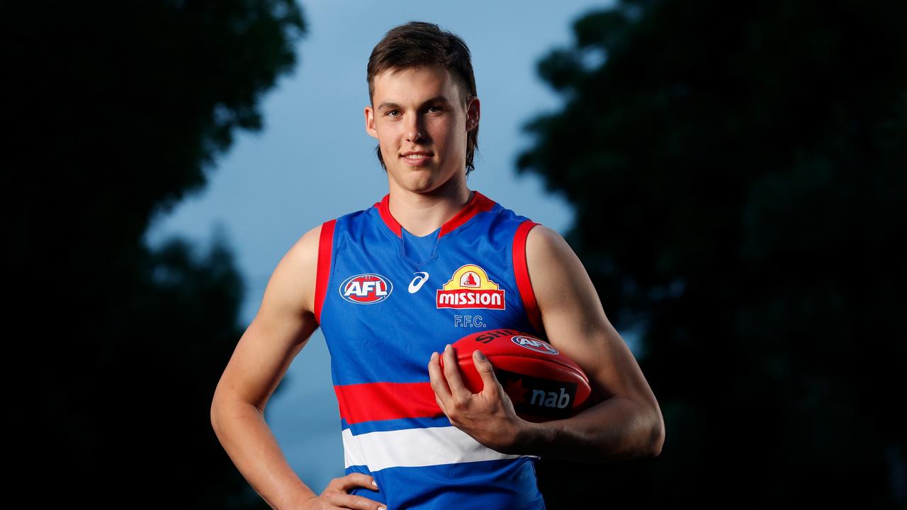 Sam Darcy is officially a Bulldogs player. Picture: Michael Willson/AFL Photos