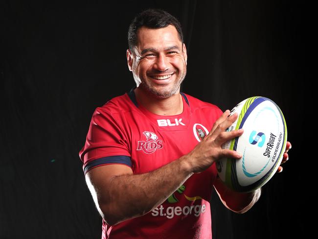 George Smith is the third most capped Australian Super Rugby player. Picture: Darren England.