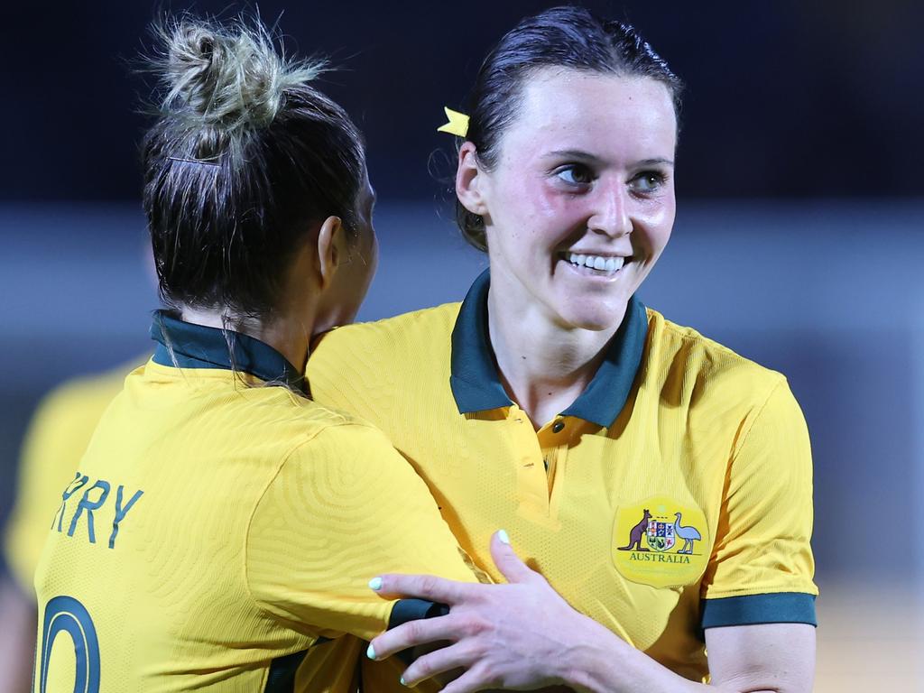 Hayley Raso. Picture: Scott Gardiner/Getty Images