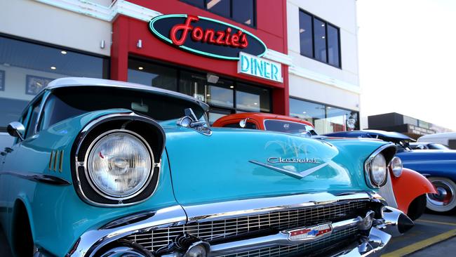 Family-run retro diner Fonzies will close on Sunday evening. Picture: Stuart Milligan