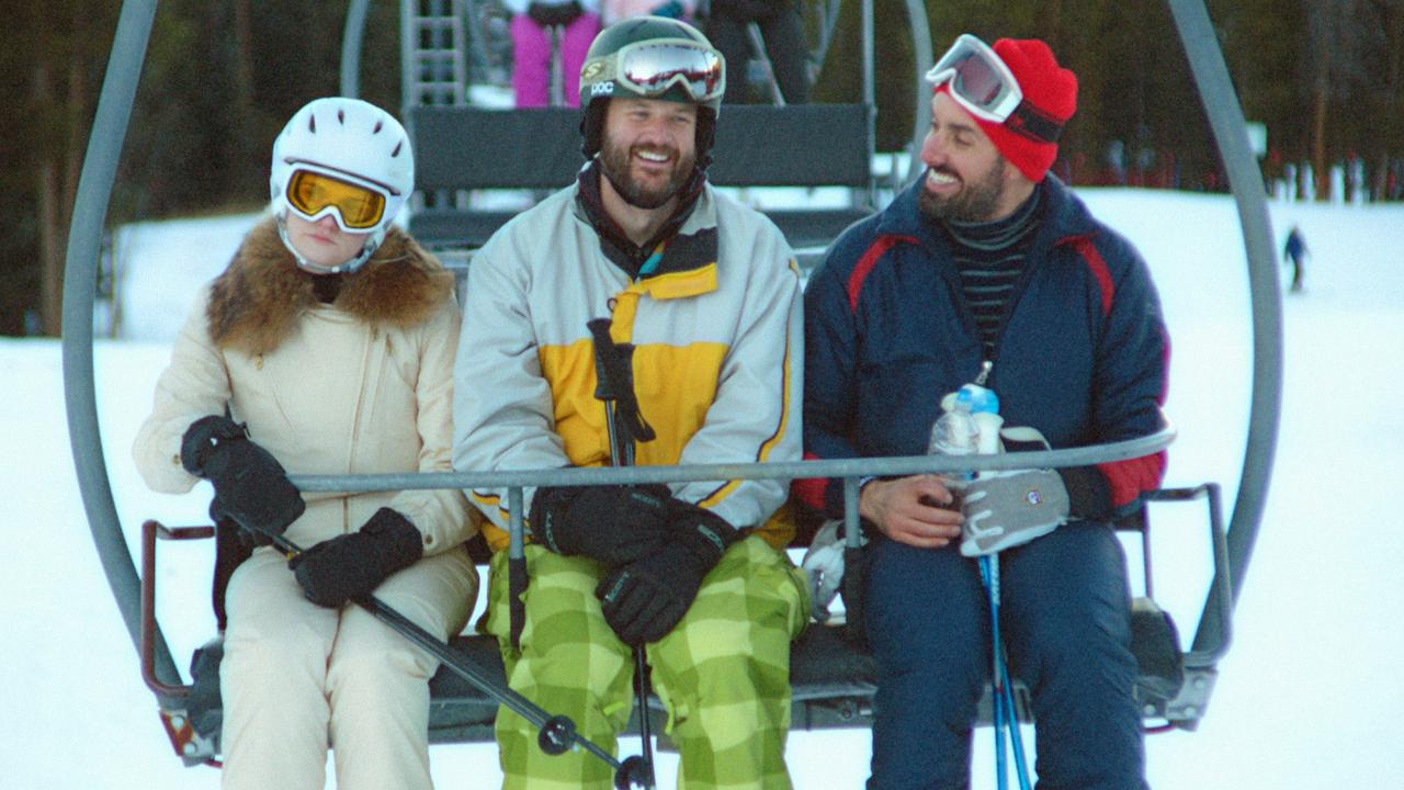 Gayle Rankin, Kyle Marvin and Michael Angelo Corvino in The Climb