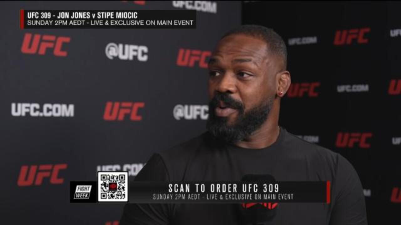 "He's a real threat" Jones set on Stipe