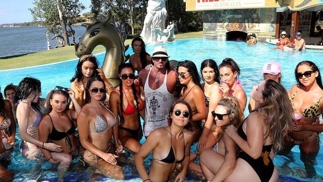 One of the Candy Shop Mansion pool parties. Picture: Instagram
