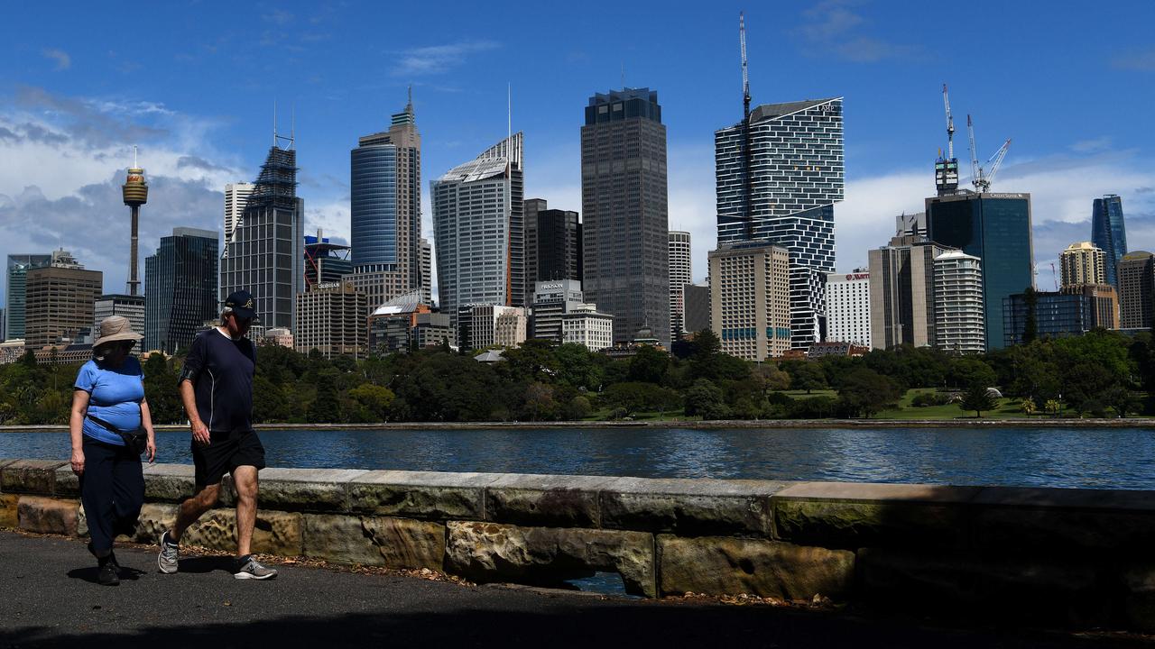 The difference in Sydney isn’t as dramatic. Picture: Bianca De Marchi/NCA NewsWire