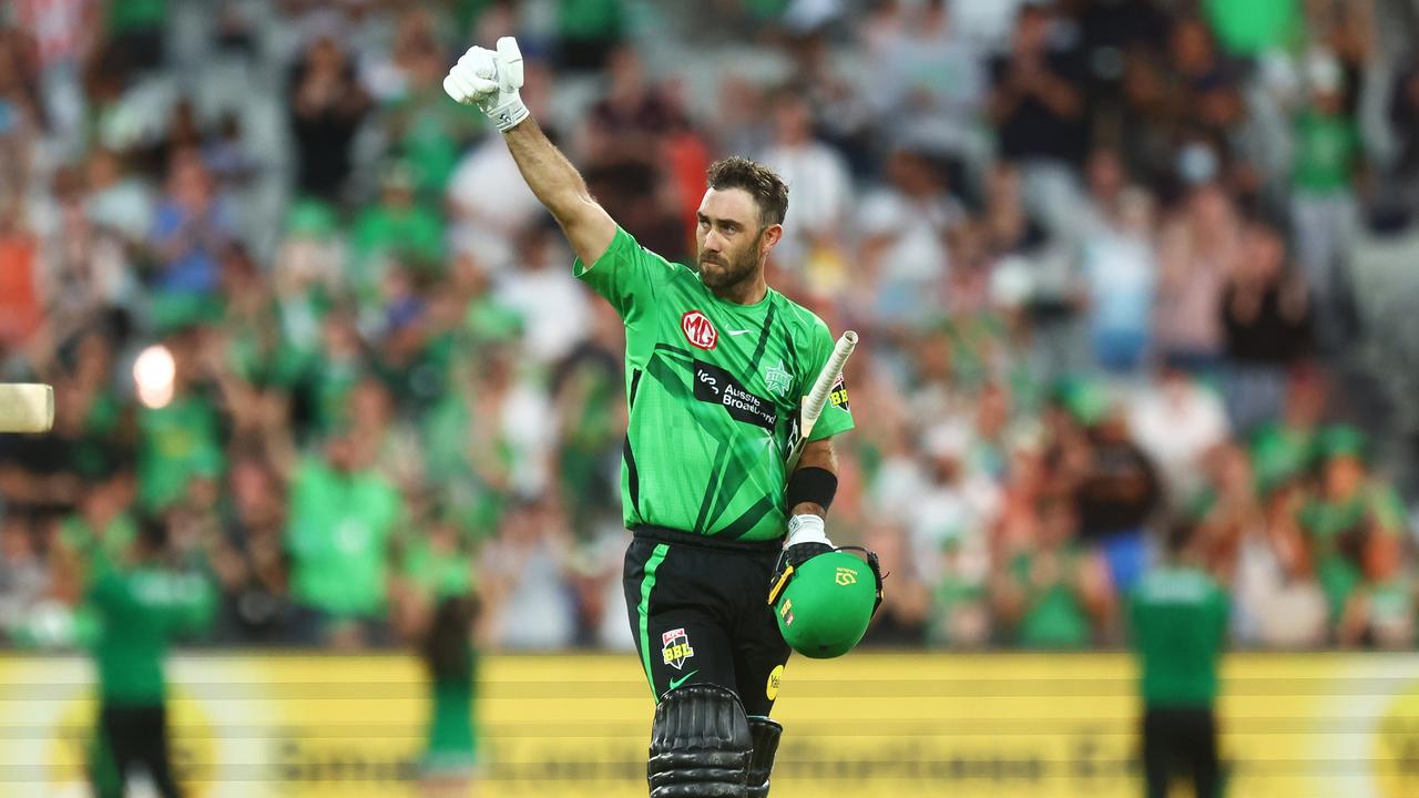 Glenn Maxwell shattered the BBL record against the Hurricanes.