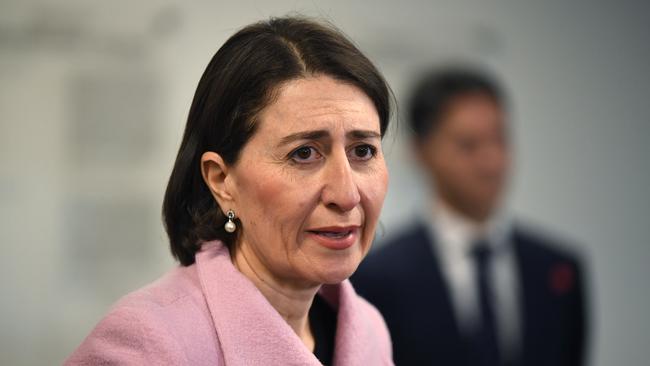 NSW Premier Gladys Berejiklian says she would be concerned about certain countries getting travel exemptions. Picture: AAP Image/Joel Carrett