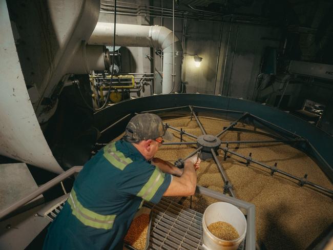 United Malt's plant in Vancouver, Canada. Picture: Supplied