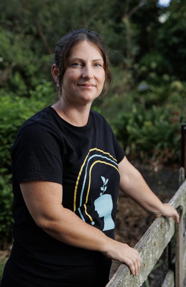 Former teacher Julie Tayyah at home in Maleny. Picture Lachie Millard