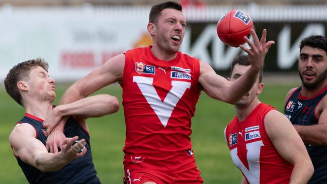 Cameron Craig during his time with North Adelaide. Picture: Naomi Jellicoe