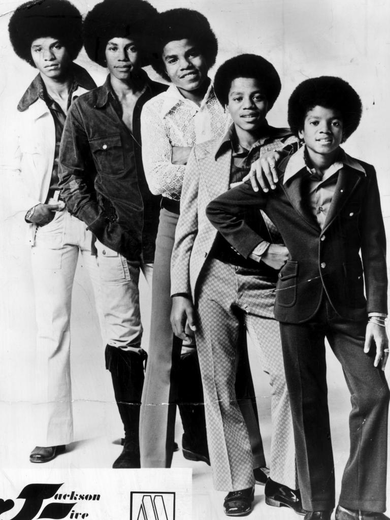 The Jackson Five: Michael, Jackie, Jermaine, Marlon, Randy and Tito Jackson.