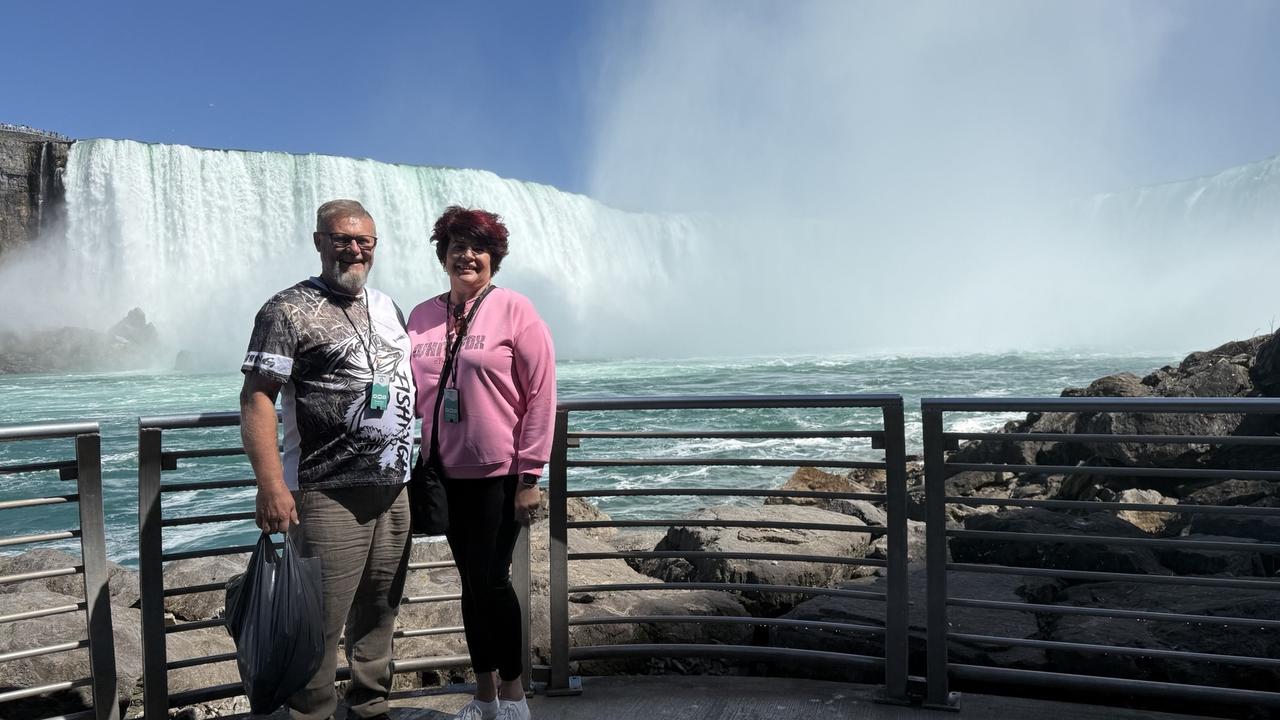 Michelle Brown and her husband were left with no accomodation while they were overseas as a result of Traveldream’s collapse.
