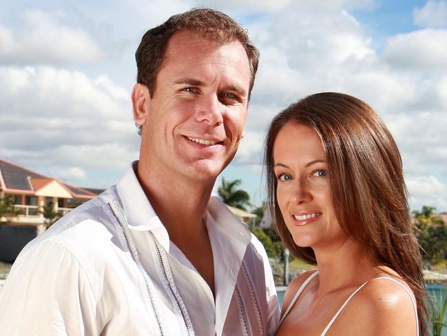 Wayne Carey and Kate Neilson.