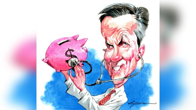 Health Minister Mark Butler. Illustration: Sturt Krygsman