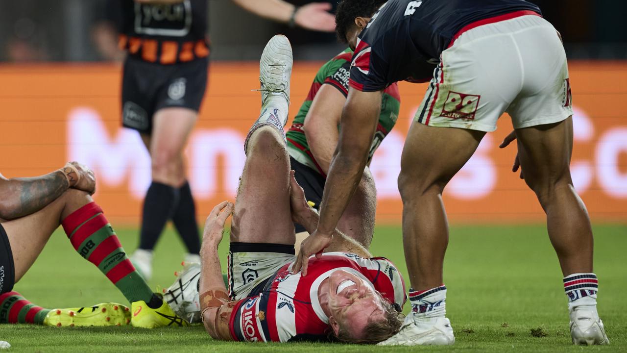 Lindsay Collins hasn’t played an NRL game since April 4 due to injury. Picture: Brett Hemmings/Getty Images