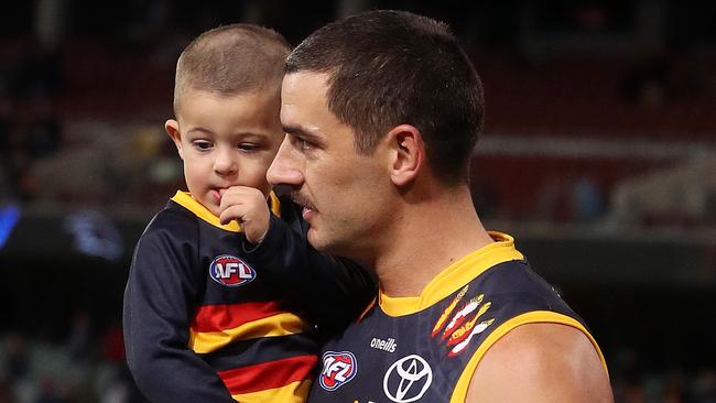 There was a genuine consideration for Taylor Walker to move his family interstate for new opportunities. Picture: Getty Images