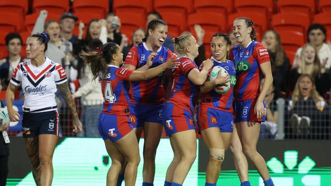 Newcastle will make more history next year when it hosts the inaugural NRLW Magic Round. Picture: Scott Gardiner/Getty Images