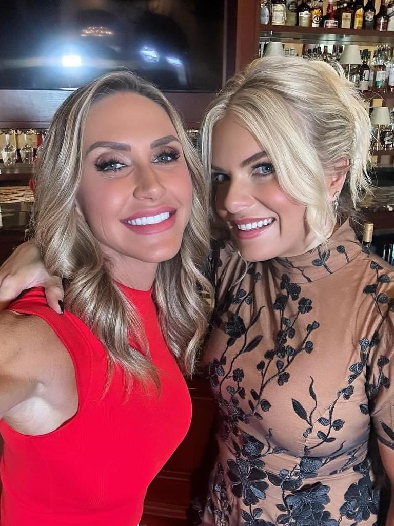 Erin Molan with Lara Trump, ahead of her exclusive interview for Sky News. Picture: X