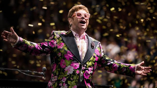 Elton John will spend five months in Australia for his Goodbye Yellow Brick Road farewell tour. Picture: Supplied