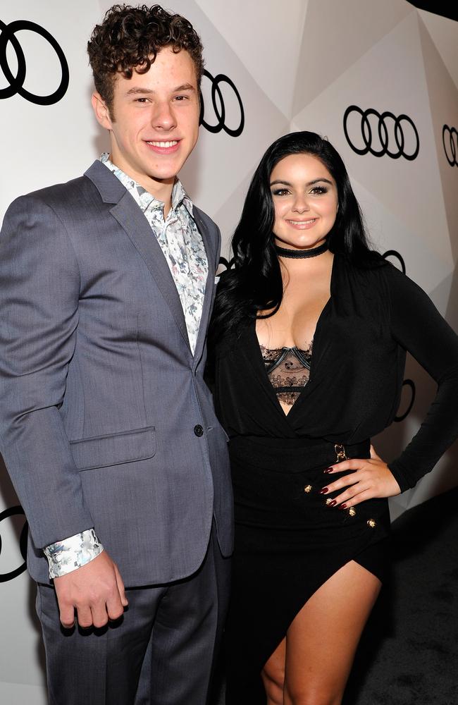 Winter partied with actor Nolan Gould who plays her younger brother on the hit comedy.