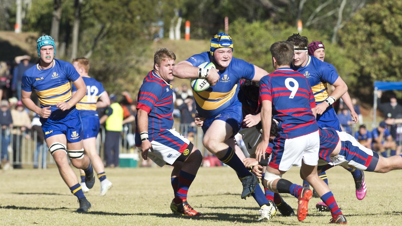 Ronin Hassall, TGS. O'Callaghan Cup, Downlands vs TGS. Saturday, 21st Jul, 2018.