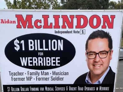 Whittlesea mayor Aidan McLindon ran as an independent in the 2025  Werribee by-election. Picture: supplied