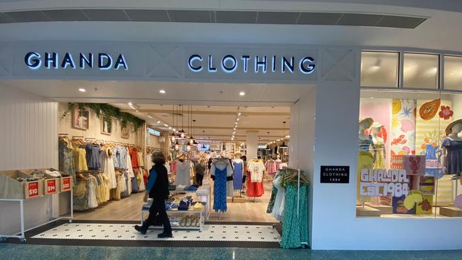 Ghanda Clothing opened at Kawana Shopping World near the end of October Picture: contributed