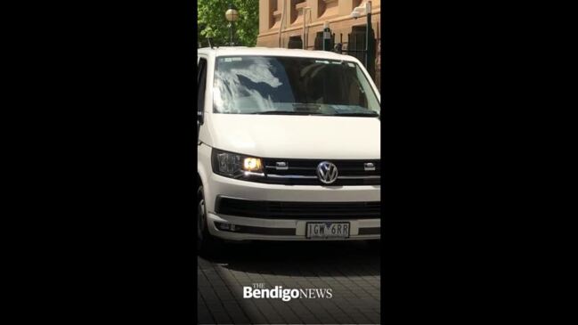 Peter White faces the Bendigo Magistrates Court