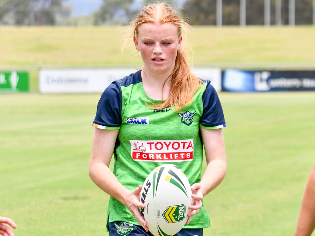 Samantha Nealon. Picture: Canberra Raiders