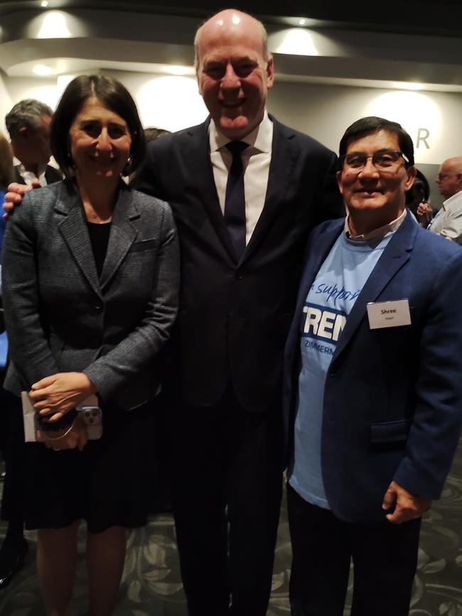 Gladys Berejiklian has made her first official appearance since quitting. Picture: Supplied