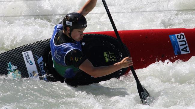 Rising star Mark Crosbee. Supplied Paddle Australia.